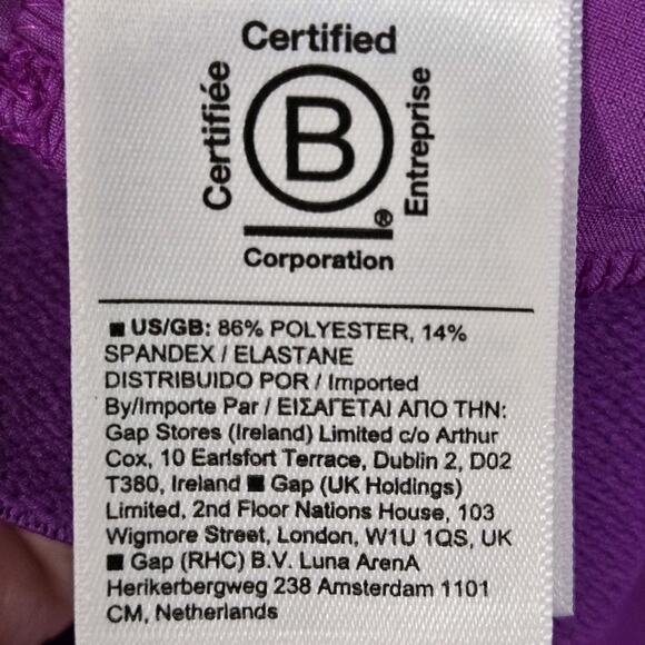 Athleta Pants Brooklyn Heights Vienna Slim Jazzy Purple Pull On Womens 0 XS - Picture 8 of 11